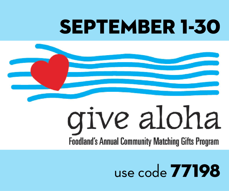 aloha•*¨*•.¸♬︎ Give Aloha | Hawai'i Public Radio